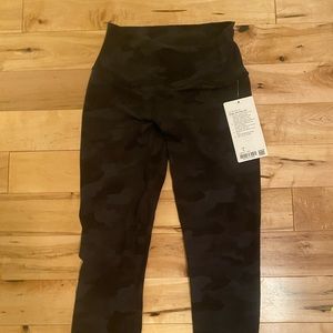 Brand new lululemon align leggings - Camo 25in